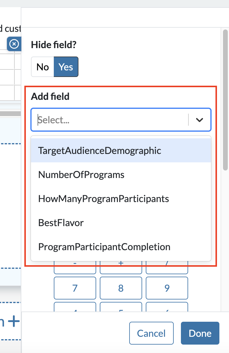 31 Example of fields showing in Add field dropdown.png