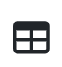 A small grid/table icon used as the toggle for switching to grid/card view on the Applications page.
